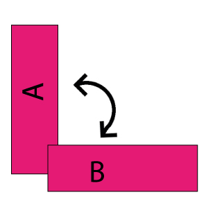 Vorder- und Rückseite unterschiedlich